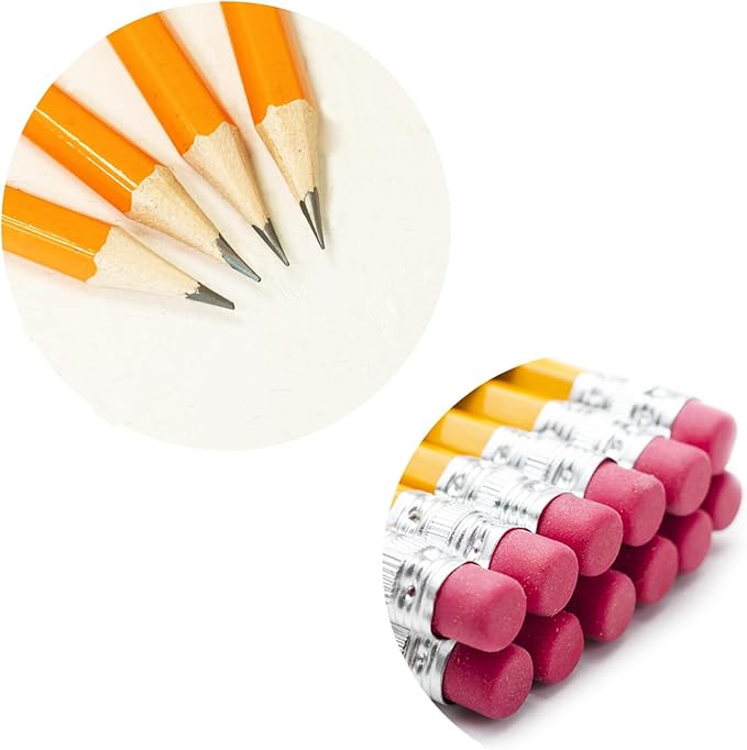 SKKSTATIONERY 360pcs Pre-sharpened Pencils - Image 2