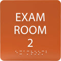 6" X6" Exam Room 2 Sign by ADACentralSigns