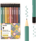 Grabie Erasable Gel Pens, 9 Colors Erasable Pens Multicolor, Make Mistakes by Grabie