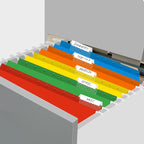 HERKKA Extra Capacity Hanging File Folders, 60 Pack Reinforced Letter Size - Image 7