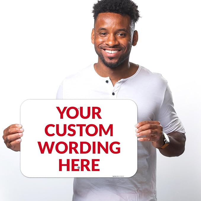 Custom Sign, Personalized Metal Signs, Customize - Image 2