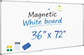 XIWODE Large 36x72 Inch Magnetic Dry Erase Whiteboard by XIWODE