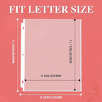 1200 Pack Sheet Protectors 8.5 x 11 inch Clear Page Protectors - Image 3