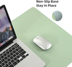 Wolaile PU Leather Desk Pad, 36x17 in Large Computer Desk Mat, Waterproof - Image 5