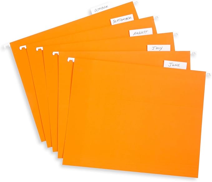 Blue Summit Supplies Hanging File Folders, 25 Reinforced Hang Folders, Designed - Image 6