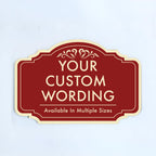 Custom Decorative Outdoor Metal Sign