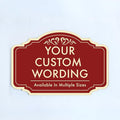 Custom Decorative Outdoor Metal Sign by SpeedyOrders