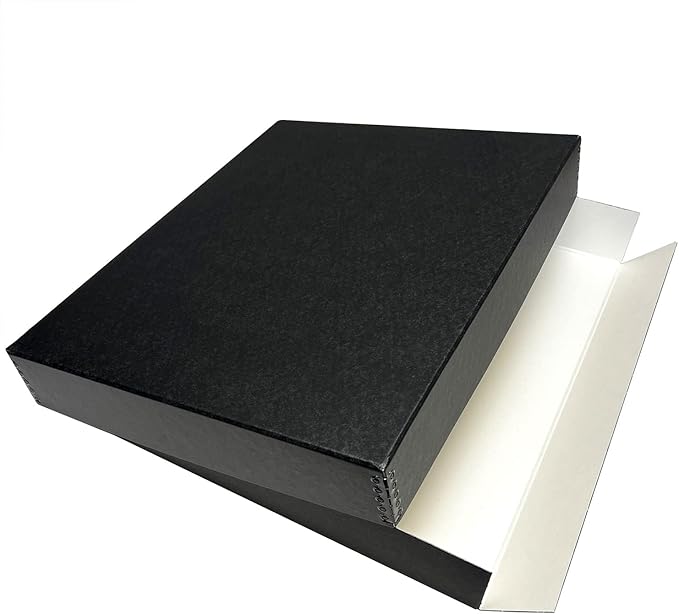 Lineco Museum Archival Storage Box, 16.75x20.75x3 in. Drop Front Design. - Image 9