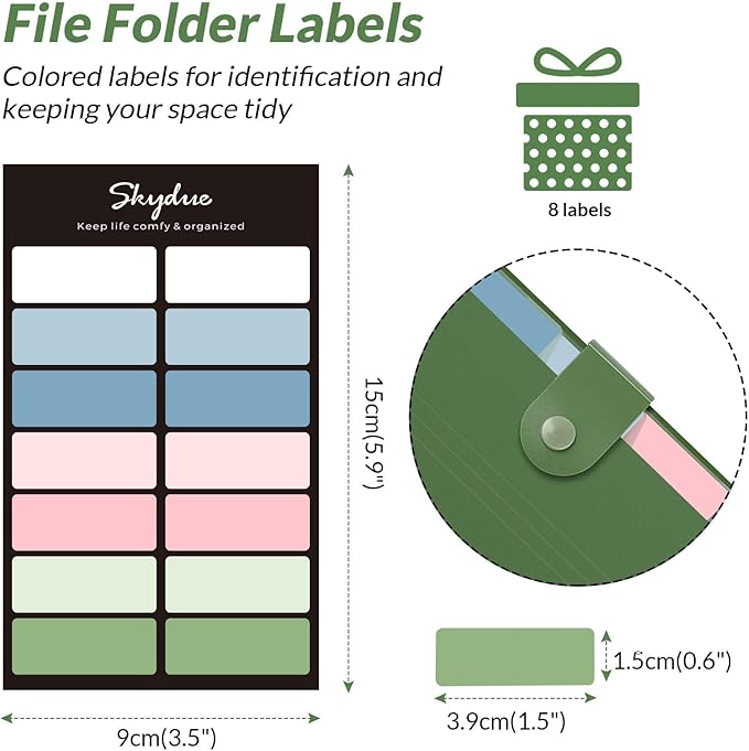 SKYDUE Expanding File Folders - Image 4