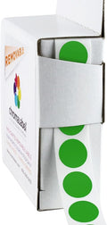 ChromaLabel 1/2 Inch Circle Labels, Removable Sticky Dots by ChromaLabel