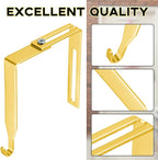 Amylove 4 Pcs Adjustable Cubicle Hanger Universal Partition Metal Cubicle Hooks - Image 3