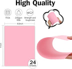 24 Sheets Pink Cardstock 8.5 x 11 Thick Paper, Goefun 80lb Card Stock Printer - Image 2
