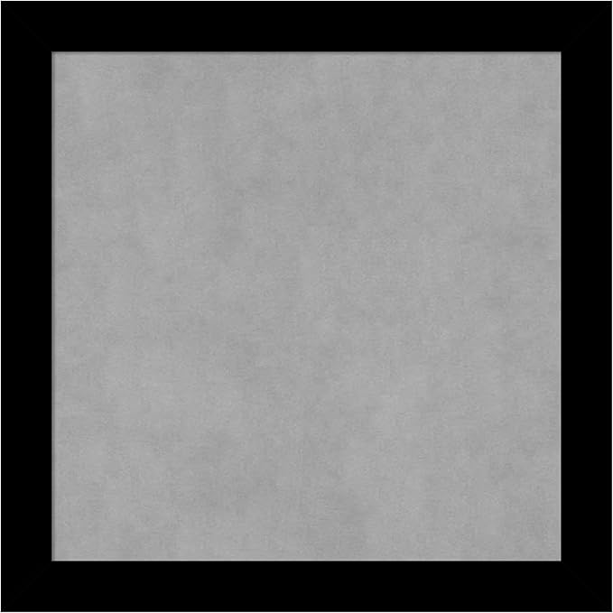 Amanti Art Black Framed Magnetic Board 23x23 Medium Vision Board by AmantiArt