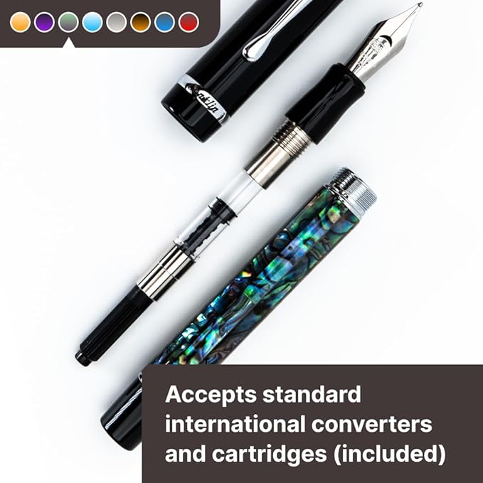 Conklin Duragraph Fountain Pen Abalone Nights - Image 6