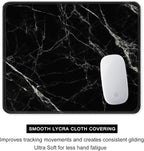 Auhoahsil Mouse Pad, 12 x 10 in Nature Marble Theme Computer Mouse Pad - Image 4