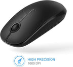 VssoPlor Wireless Mouse, 2.4G Slim Portable Computer Laptop Mouse - Image 5