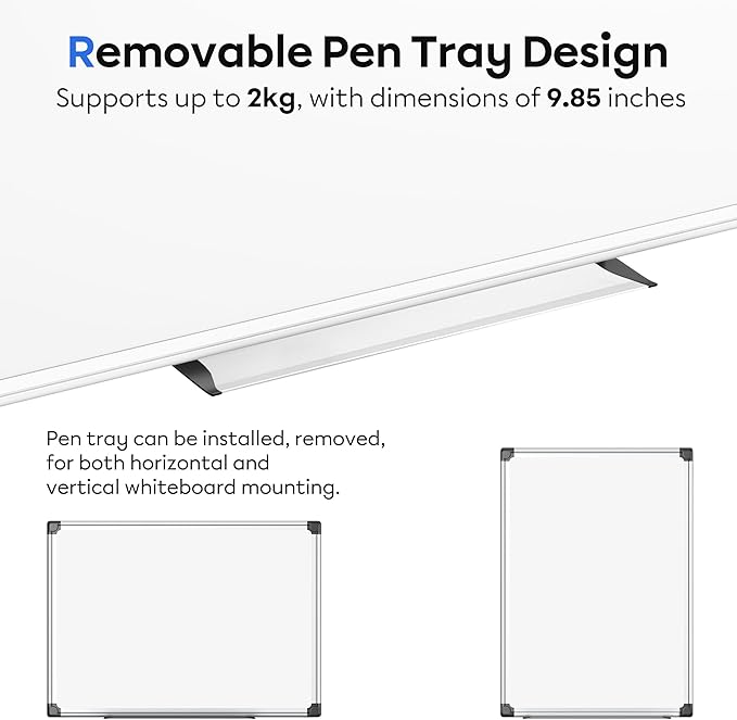 VUSIGN Magnetic Whiteboard 48" x 36", Large Dry Erase Board - Image 5