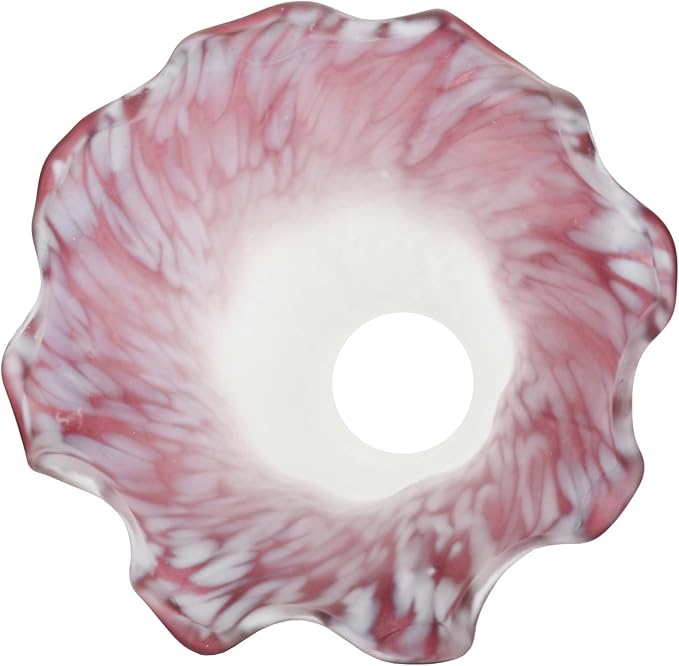 Bieye LS101S Lily Flower Blown Glass Lampshade - Image 3