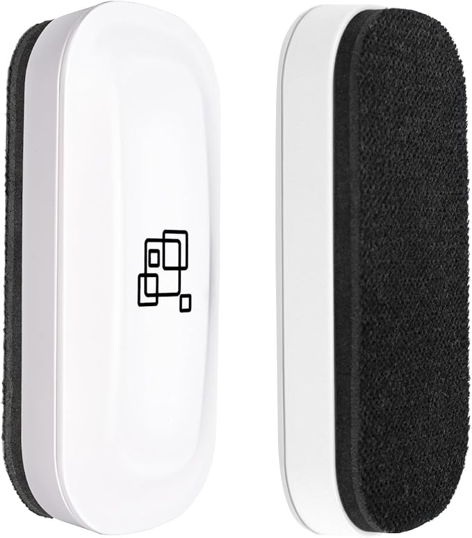 Maxtek Magnetic Dry Erase Eraser, 2 Pack, by Maxtek