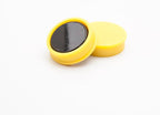 Bullseye Office 24 Round White Fridge Magnets, Button Shaped, Small Colorful - Image 4