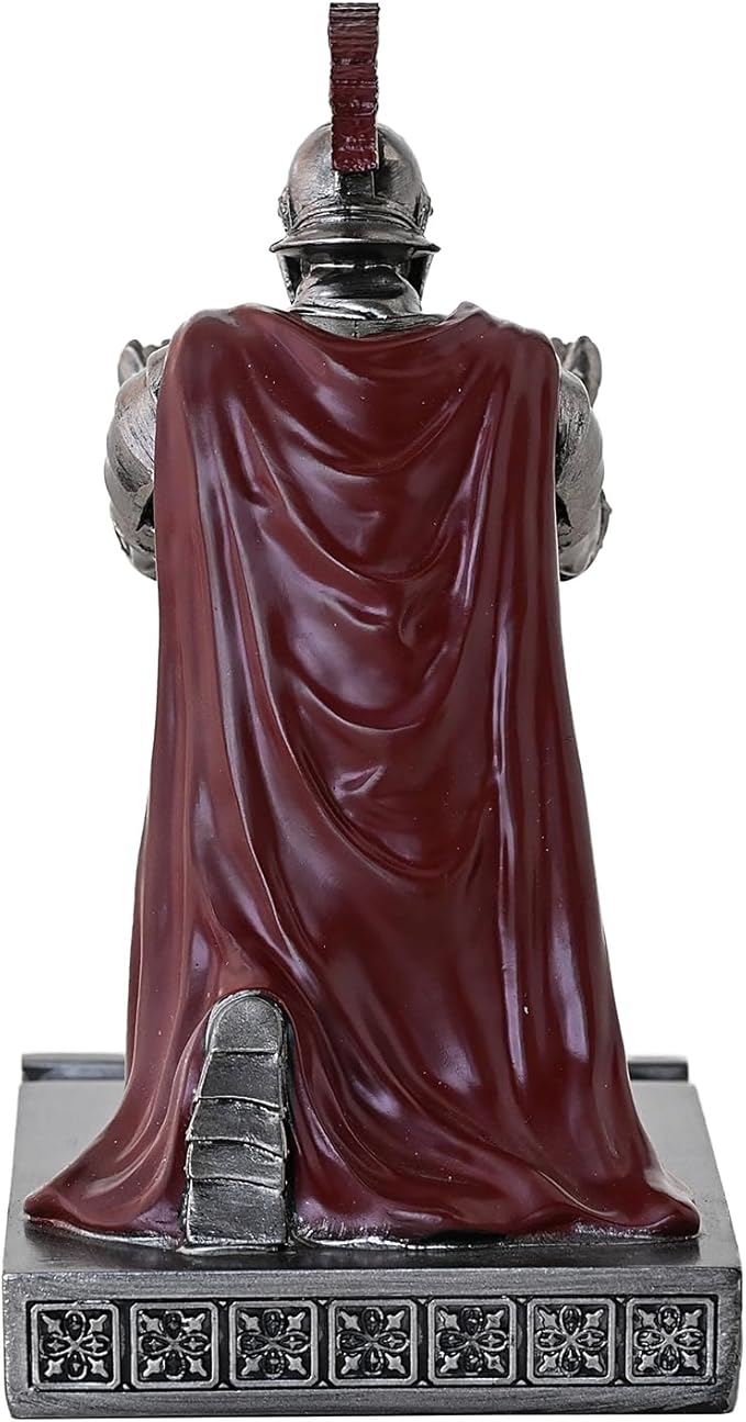 CYXStar Roman Praetorian Prefect Warrior Knight Pen Holder Desk Ornament Resin - Image 8