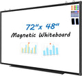 H-Qprobd 6'x4' Large Magnetic White Board Dry Erase Whiteboard