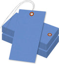 SmartSign 6.25 x 3.125 inch “Blue” Blank Tyvek Shipping Tags