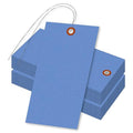 SmartSign 6.25 x 3.125 inch “Blue” Blank Tyvek Shipping Tags by SmartSign