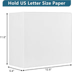 CIXILDTS 5-Inch 3 Ring Binder, Standard 5" Slant-D Ring Binder Fit Letter Size - Image 2