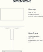 FLEXISPOT EN1 One-Piece Standing Desk - Image 7