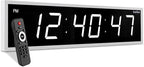 Ivation Oversized 36" Large Digital LED Clock | Big Digital Clock by Ivation