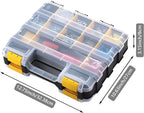 Hardware Organizer Box 34 Compartments Small Parts Organizer - Image 5