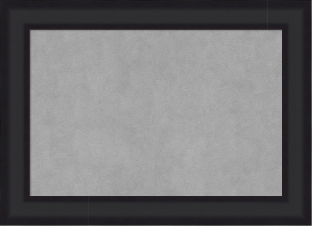Amanti Art Black Framed Magnetic Board 21x29 Medium Vision Board