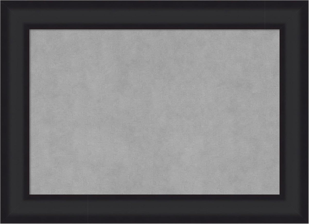 Amanti Art Black Framed Magnetic Board 21x29 Medium Vision Board
