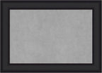 Amanti Art Black Framed Magnetic Board 21x29 Medium Vision Board by AmantiArt