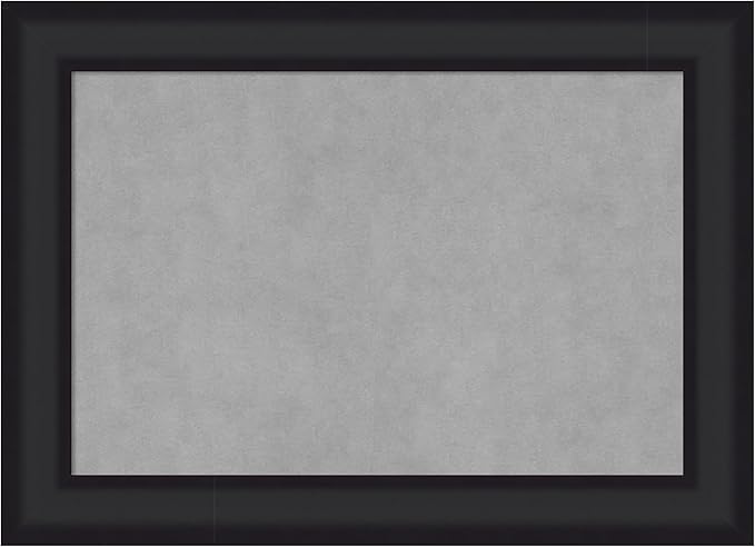 Amanti Art Black Framed Magnetic Board 21x29 Medium Vision Board by AmantiArt