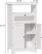 ChooChoo Bathroom Floor Storage Cabinet - Image 2