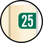 MINI 2025 Year Stickers, Doctor Stuff 2025 Chart Stickers, Tab 1287 Style - Image 9
