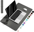YSAGi Non-Slip Leather Desk Pad, Waterproof Laptop Computer Desk Keyboard Mat by YSAGi