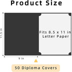 HAUTOCO 50 Pcs Certificate Holders, Graduation - Image 2