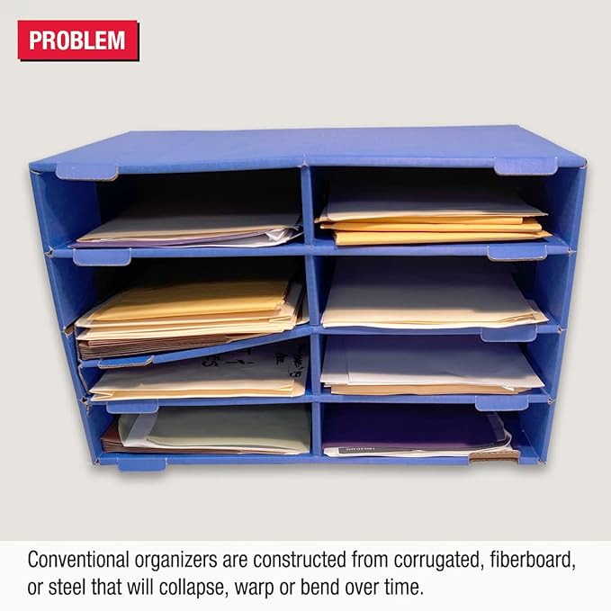 Ultimate Office TierDrop Literature Organizer/Forms Mailroom Classroom Sorter - Image 2