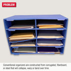 Ultimate Office TierDrop Desktop Organizer/Forms Mailroom Classroom Sorter - Image 2