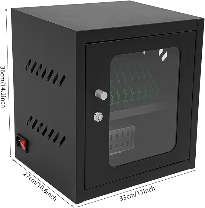QUEWATSA Cell Phone Charging Station, 12-Device Rechargeable Mobile Phones - Image 3