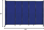 Versare Straightwall Sliding Portable Wall Partition | Freestanding Office - Image 7