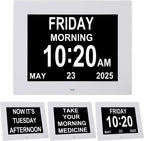 TMC 8 Inch Digital Dementia Clock
