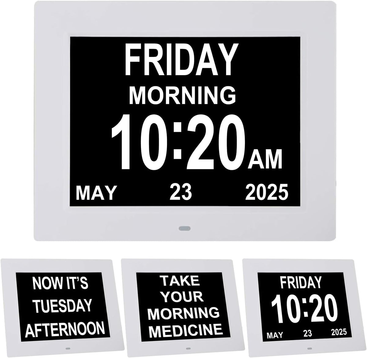 TMC 8 Inch Digital Dementia Clock