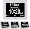 TMC 8 Inch Digital Dementia Clock by TMC