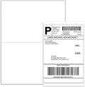 BESTEASY 200 Half Sheet Self Adhesive Shipping Labels, Laser/Ink Jet White by BESTEASYLABELPRINTER
