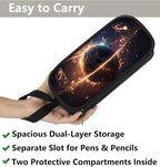 AnySmic Space Pencil Case for Boys and Girls, Large Galaxy Pencil Pouch or Pen - Image 3