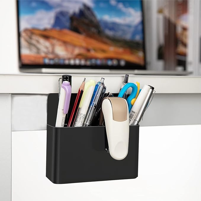 MoKo Pack of 2 Magnetic Dry Erase Marker Holder, Pen Pencil Holder Storage - Image 6